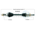 NEW CV AXLE