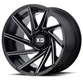 XD834 20X10 8X6.5 S-BLK MILL -18MM