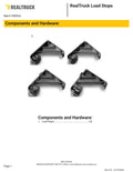 Truxedo Elevate Load Stop Kit - Set of 4
