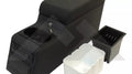 Locking Center Console 1987-1995 YJ Wrangler 4 Cup Holders A Cooler Insert and a Removable Storage Insert Black RT Off Road