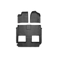 WeatherTech 08-11 Chrysler Town & Country Front and Rear Floorliners - Black
