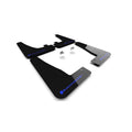 Rally Armor 22-26 Tesla Model X Black UR Mud Flap w/Blue Logo