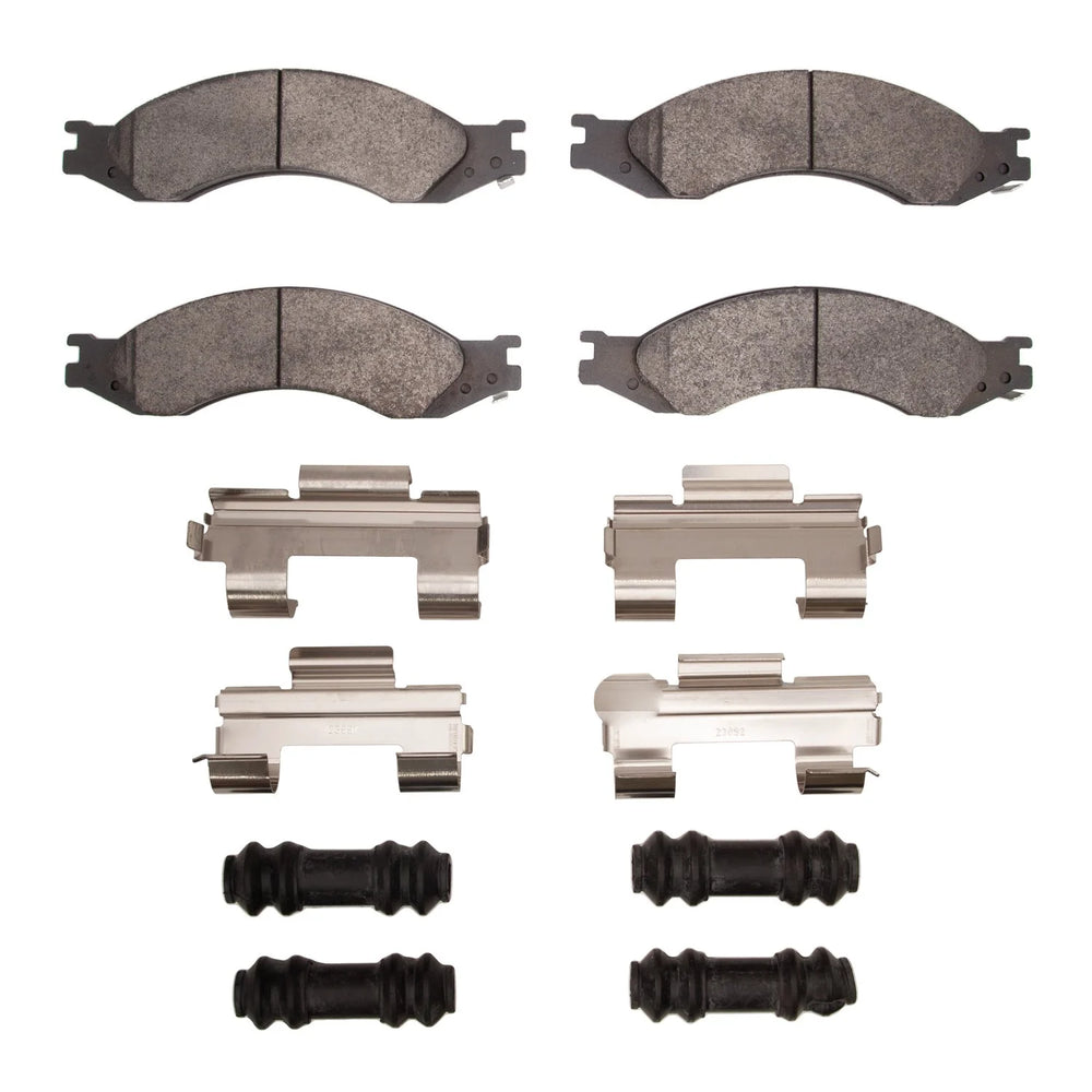 R1 03-10 Chevrolet C4500 Kodiak Front/Rear Super Duty Pads & Hardware Kit