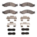 R1 03-10 Chevrolet C4500 Kodiak Front/Rear Super Duty Pads & Hardware Kit