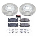Power Stop 07-17 Toyota Camry Front Semi-Coated Rotor Kit