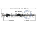 NEW CV AXLE