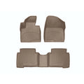 WeatherTech Tan Front Rear FloorLiner HP Fits -20-19 Hyundai 45440-1-3IM