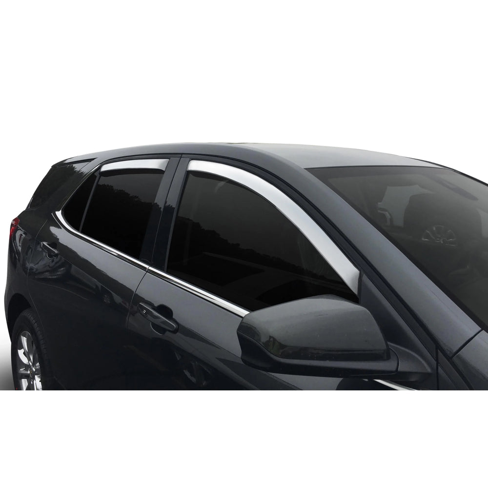 19C RANGER VENTVISOR CHROME 4PC