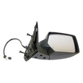 Black ; Right Power, Heated, Memory, Manual Folding for Jeep 2008-10 KK Liberty Crown Automotive