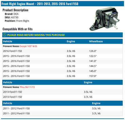 DEA PRODUCTS auto part