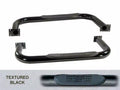 Rugged Ridge 3in Round Tube Side Steps Black 76-86 Jeep CJ7