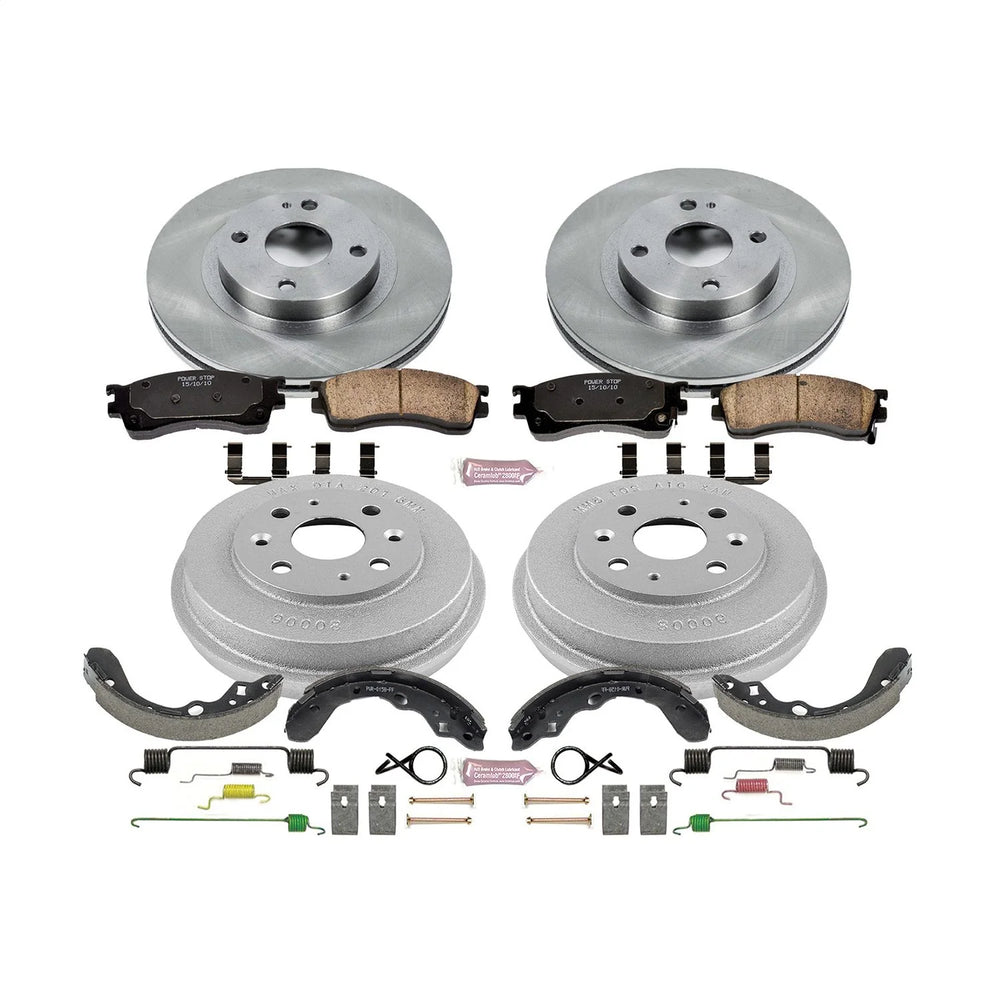 Power Stop 01-03 Mazda Protege Front & Rear Autospecialty Brake Kit