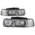 Spyder Chevy Silverado 1500/2500 99-02 Crystal Headlights Chrome HD-YD-CSIL99-C