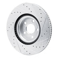 DFC 22-25 Ford Maverick Front Left Drilled & Slotted Silver Brake Rotor