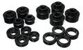 55-57 Chevy Body Mounts Black (2 Door Hard Top)
