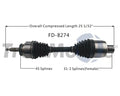 NEW CV AXLE