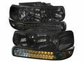 HEADLIGHT WITH LED SIGNAL LIGHT COMBO SMOKE
