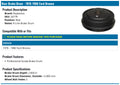 Front Pads Shoes Rotors Drums: Brake Drum