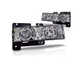 Winjet black headlights