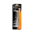 SET SKT HEX BIT MET 3/8 & 1/2DR 10PC