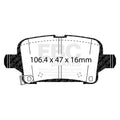 EBC 2018+ Chevrolet Equinox 1.5L Turbo (J17) Greenstuff Rear Brake Pads