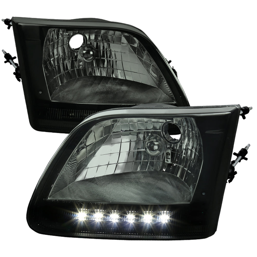 97-03 F150 LED EURO HEADL