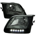 97-03 F150 LED EURO HEADL