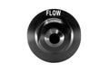 6 IN CYLINDRICAL INLINE RACE FUEL FILTER W/ 10 MICRON S.S. ELEMENT10 ANBLACK