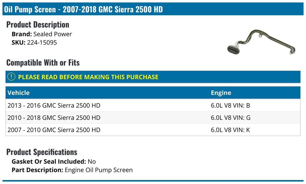 SEALED POWER auto part