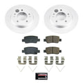 Power Stop 21-23 Hyundai Elantra Rear Z17 Coated Brake Kit