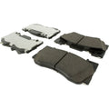 PosiQuiet 2015 Ford Mustang EcoBoost w/ Perormance Package 352mm Front Disc Front Brake Pads