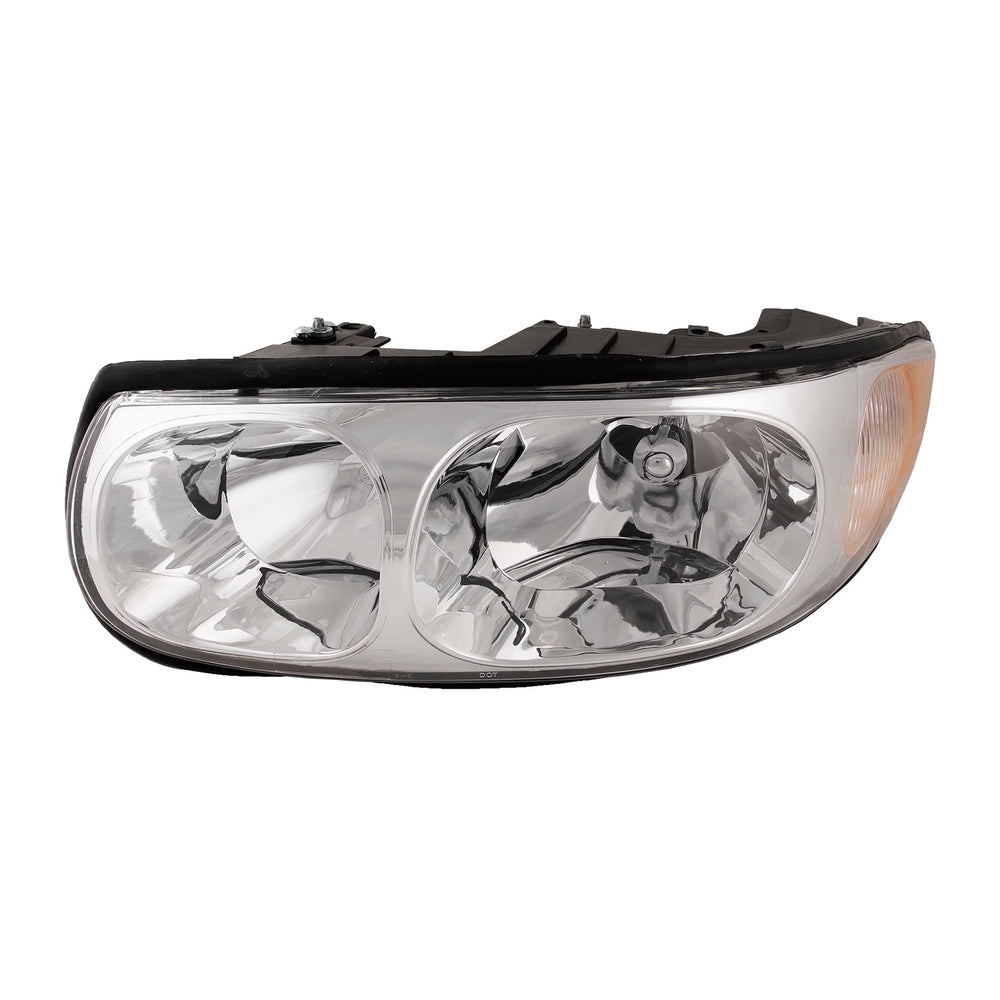 LH H/LMP ASSY COMP; W/MRKR LAMP; CUSTOM; W/SMOOTH HIGH BEAM SURFACE LESABRE 200505