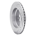 DFC 96-03 BMW 530i Rear Right Drilled & Slotted Silver Brake Rotor