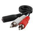 V16 SERIES RCA AUDIO CABLES - 6 FEET