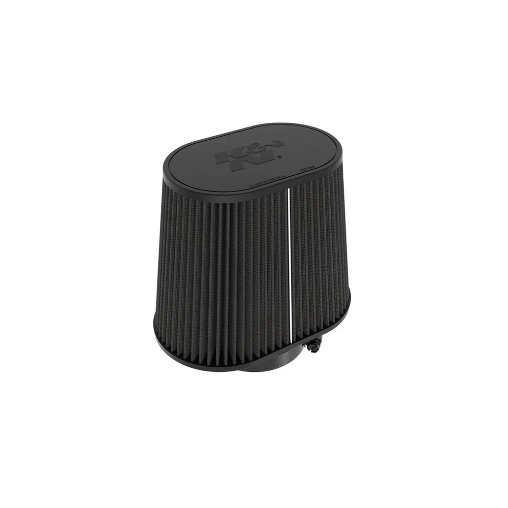 K&N Universal Clamp-On Air Filter 4in FLG
