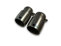 GiroDisc 2020+ Chevrolet Corvette Z51 (C8) Rear Titanium Pad Shields