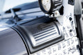 Rampage auto part close-up