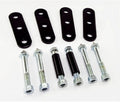 Suspension Leaf Spring Shackle Kit, Front, HD, Greaseable; 76-86 CJ