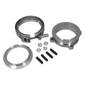 Vibrant GT Series Turbo Adapter 3in 4 Bolt to 3in V-Band Flange w/ V-Band & V-Band Clamp
