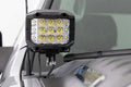 LED Light Kit | Ditch Mount | 2" Black Pair | Spot | Chevy 1500 & Chevy/GMC 2500HD/3500HD (07-14)