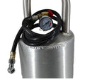 Granatelli Universal 3 Gallon Aluminum Portable Air Tank - Natural (Incl Hose/Pressure Gauge)