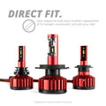 XK Glow H4 Motorcycle-32W High/Low Premium LED Headlight Bulb 2nd Gen