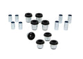Control arm - lower inner rear bushing 8 Shell Bushings 8 Tubes Grease
