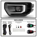 Spyder 24-26 Ford Ranger OEM Full LED Fog Lights w/Switch - Clear (FL-FR24-LED-C)