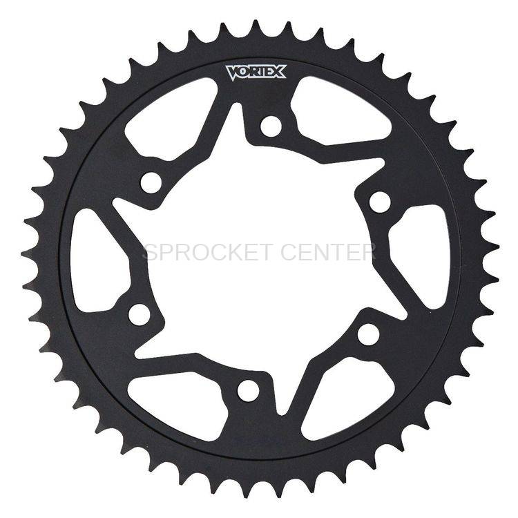 Vortex Racing Aluminum Rear Sprocket 520 65 Tooth- Silver