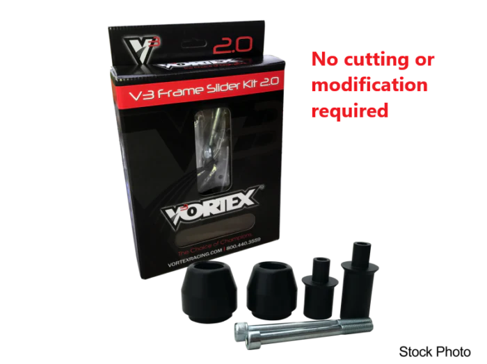 Vortex Racing 21-23 Yamaha R7 V3 2.0 Frame Slider Kit- No cut