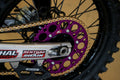 Renthal 92+ Honda CRF150-450R/X/XR 250R/650R Rear Grooved Sprocket - Purple 520-49P Teeth
