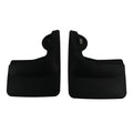 WeatherTech 22-23 Ford F-150 Lightning No Drill Rear MudFlaps - Black