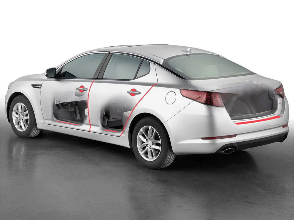 25C MINI CONVERTIBLE DOOR EDGE AND DOOR CUP TRANSPARENT SCRATCH PROTECTION
