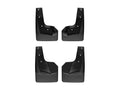 WeatherTech 19+ Dodge Ram w/o Factory Flares Front No Drill Mudflaps - Black